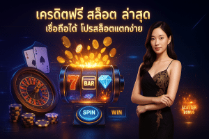 เครดิตฟรี สล็อต ล่าสุด