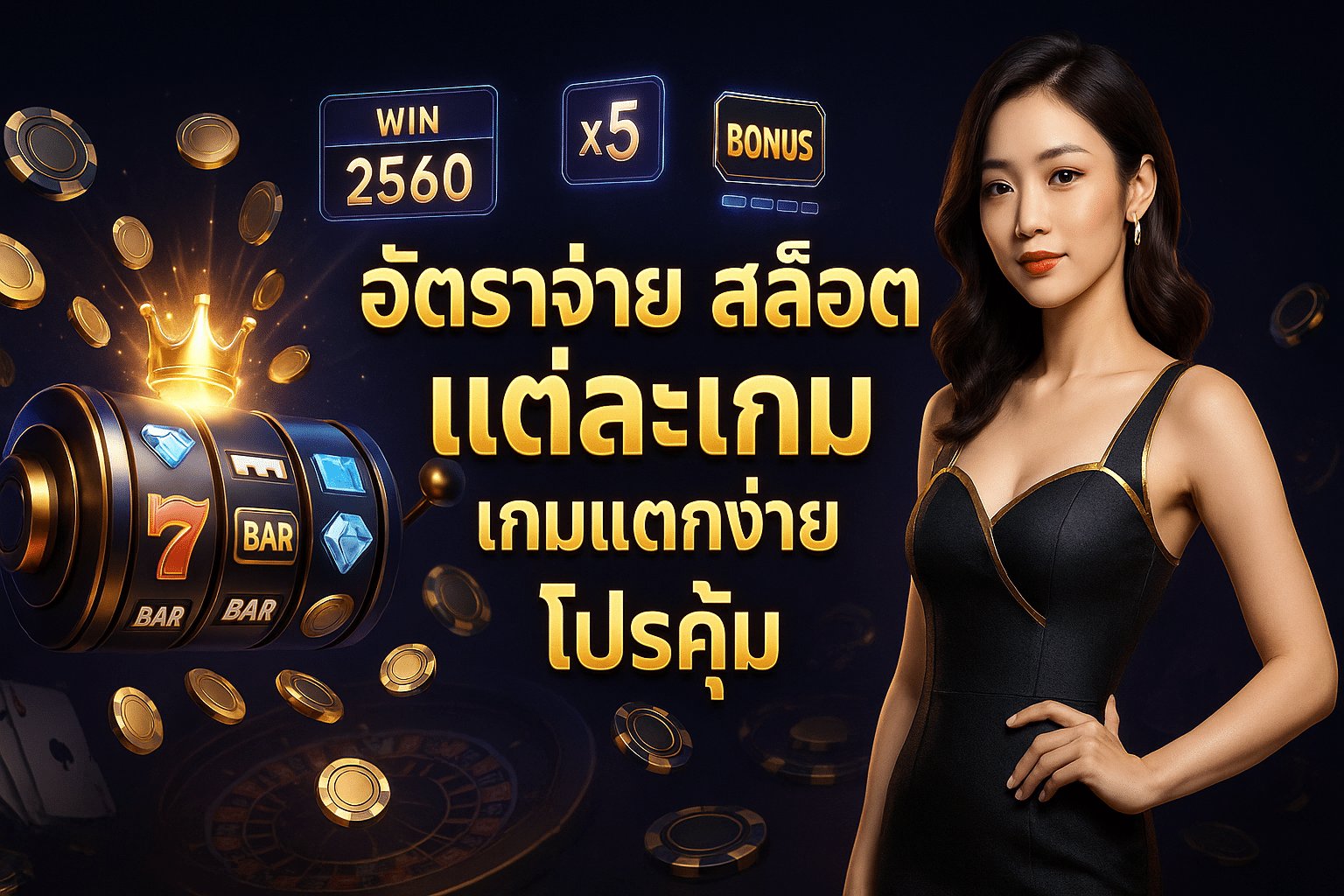อัตราจ่าย สล็อต แต่ละเกม