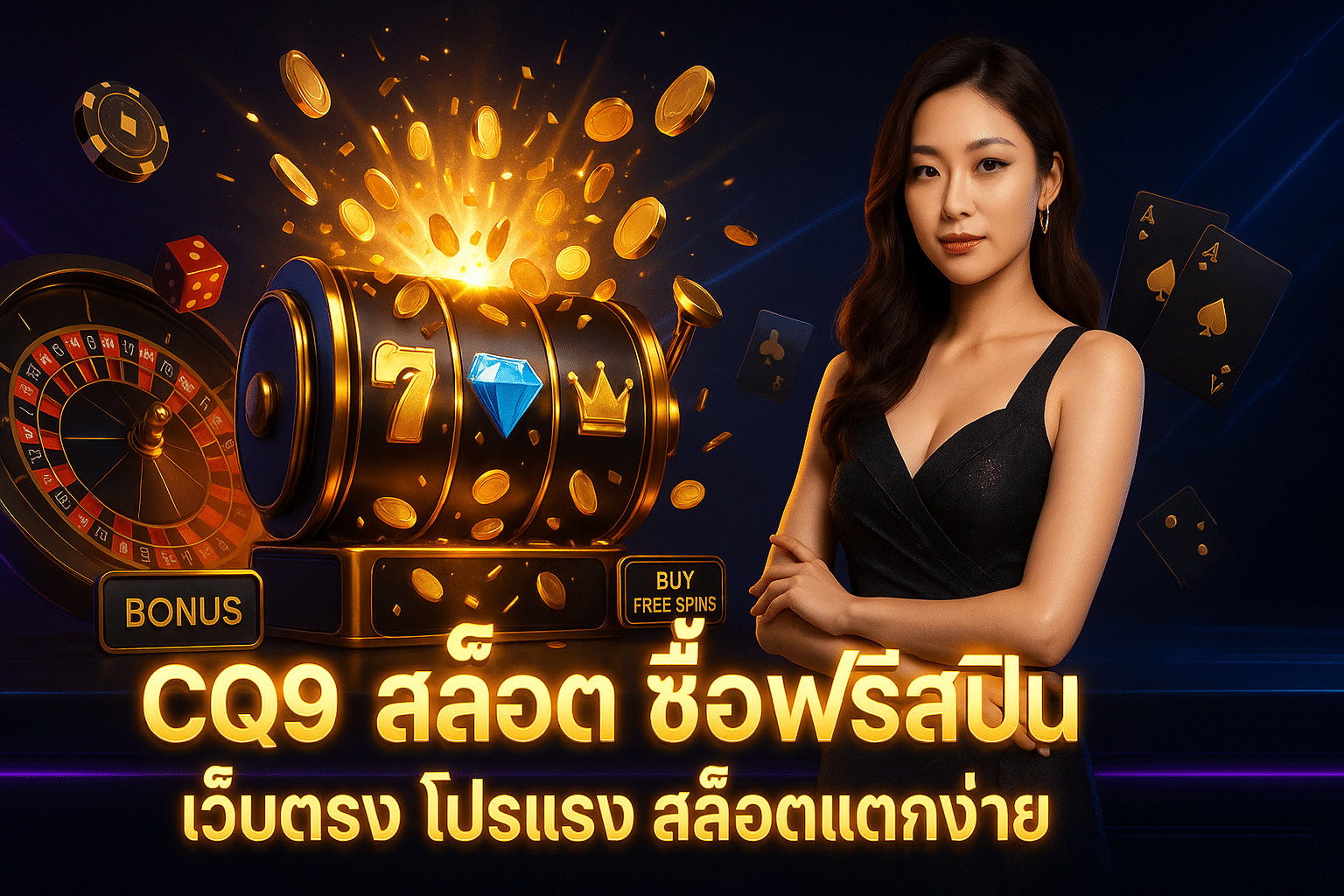 CQ9 สล็อต ซื้อฟรีสปิน